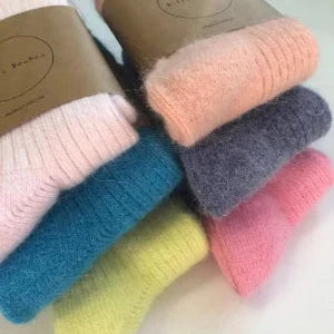 Super Soft Angora Blend Socks