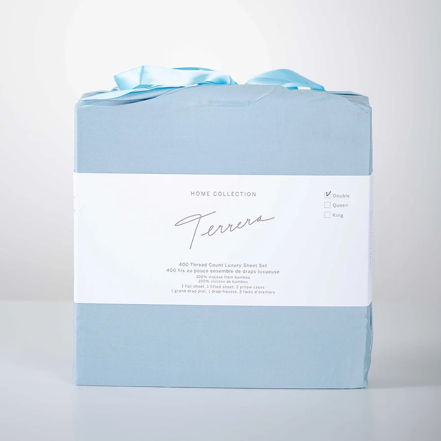 Luxury Silky Soft Bamboo Sheet Sets - available in four colors