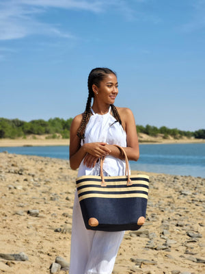 Large Straw Woven Tote