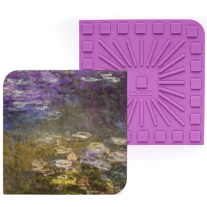 Silicone Trivet - Monet Water Lilies