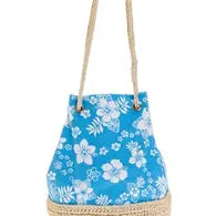 Boardwalk Hibiscus Beach Bags, 2 colors