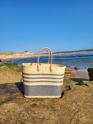 Large Woven Straw Tote