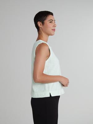 Cut Loose Cotton/Linen Tank