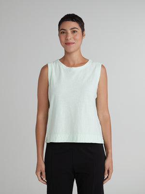 Cut Loose Cotton/Linen Tank