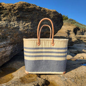 Large Woven Straw Tote