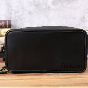 Leather Toiletry Bag