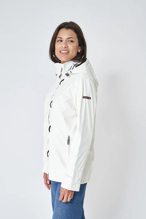 Batela Toggle Detail Raincoat C3008