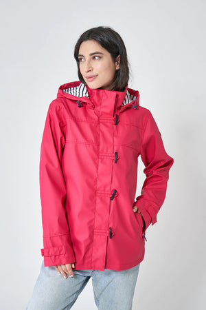 Batela Toggle Detail Raincoat C3008