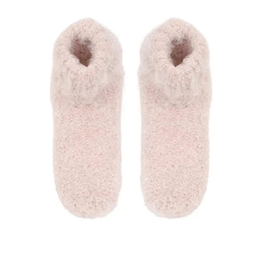 Milly Sherpa Lined Slipper Bootie Blush