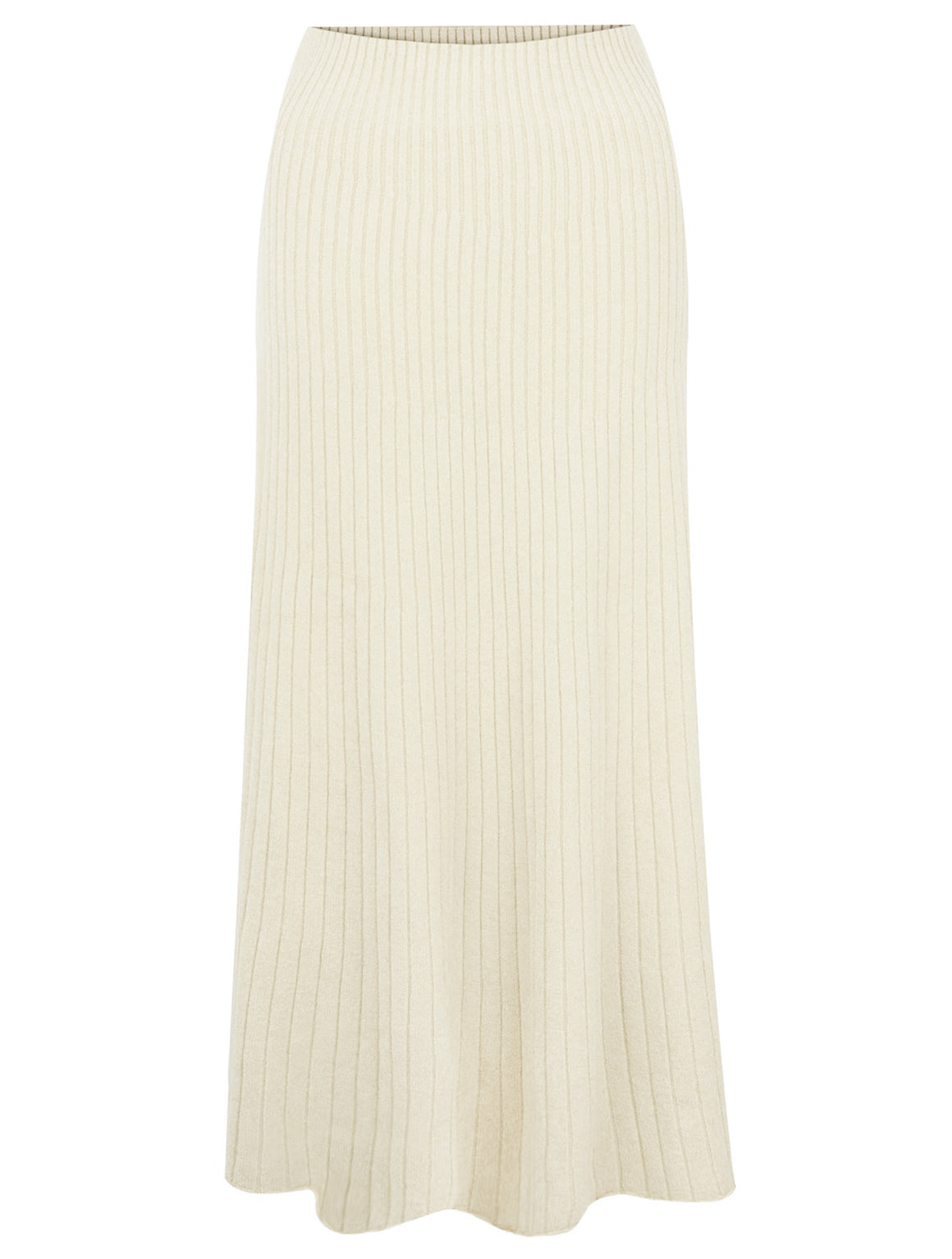 Sachia Supersoft Ribbed Long Skirt