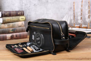 Leather Toiletry Bag