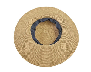 Collapsible Sun Hat with Fabric Band