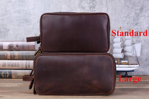 Leather Toiletry Bag