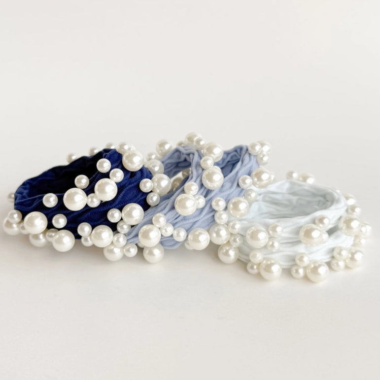 Seamless Pearl Hair Ties (set of six)