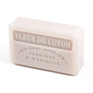 Au Savon de Marseille Soap - Fleur de Cotton, Set of  Three