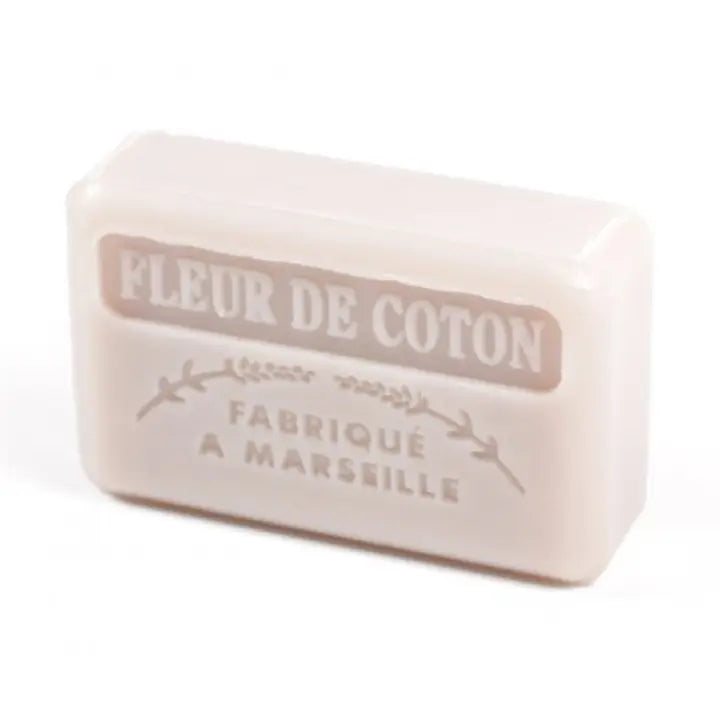 Au Savon de Marseille Soap - Fleur de Cotton, Set of  Three