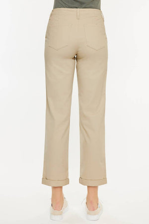 High Waist Stretch Chinos