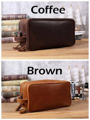 Leather Toiletry Bag