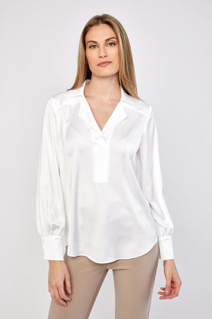 Silky Pull-on Blouse 233135