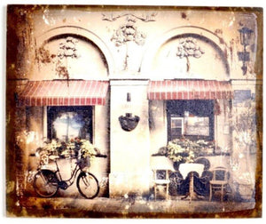 Old Cafe Canvas Print